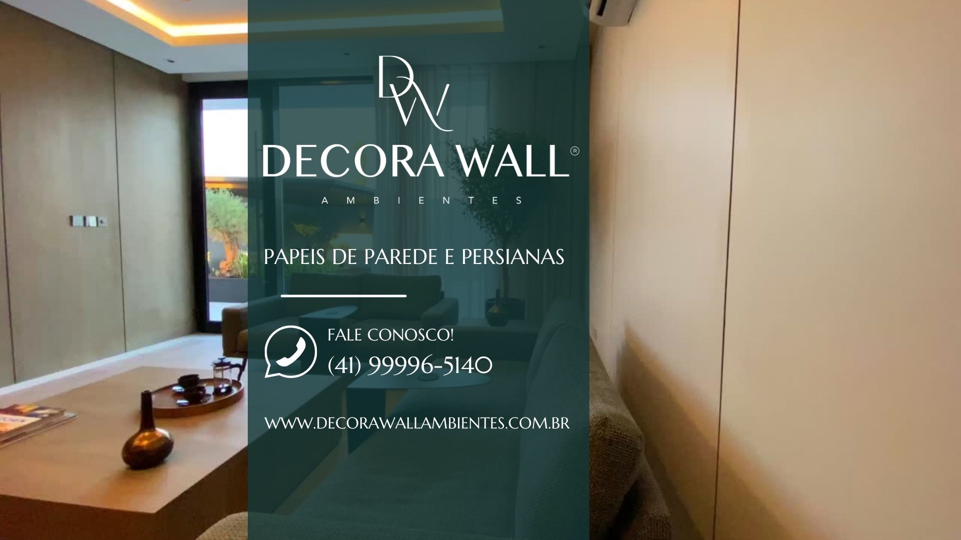 A Decora Wall Ambientes realiza a colocação de cortinas sob medida com base na metragem quadrada (m²) do ambiente, garantindo um ajuste perfeito e personalizado para cada espaço!